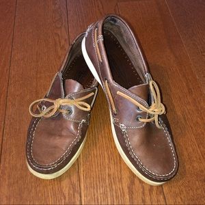 Handsewn Moccasin Brown boat Shoes